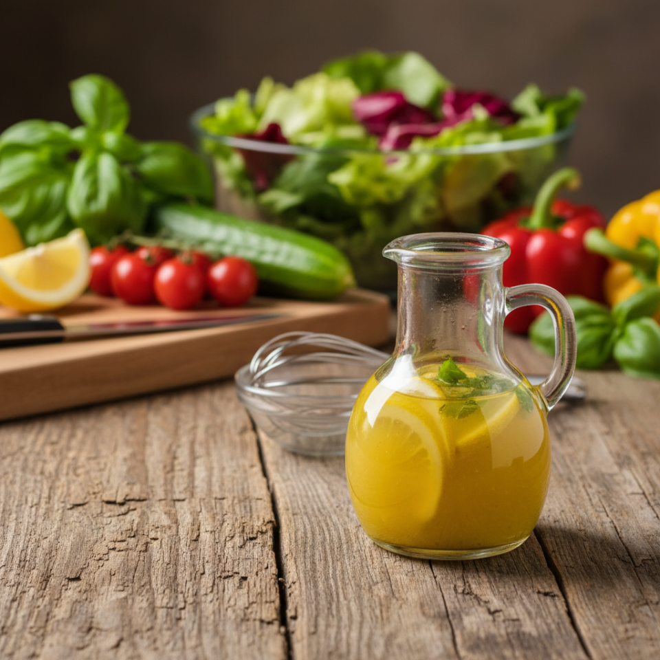 Salsa citronette, ideale per condire ortaggi, carni o pesce