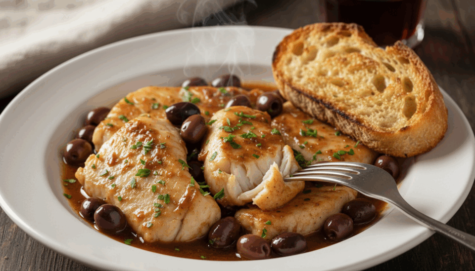 Rana pescatrice in umido: sapore intenso e cottura morbida