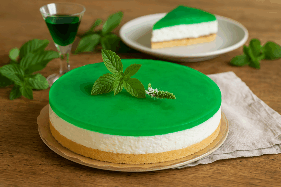 Cheesecake alla menta