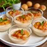 Mousse di pesche e albicocche