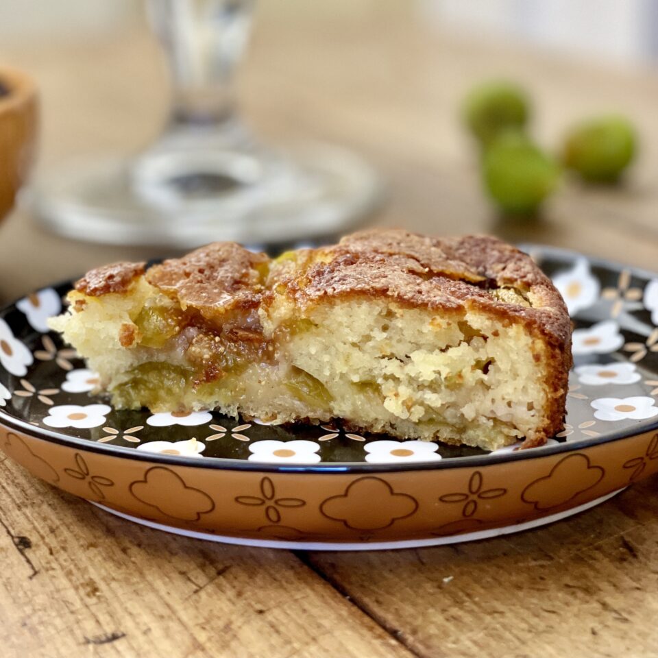 Torta soffice di fichi
