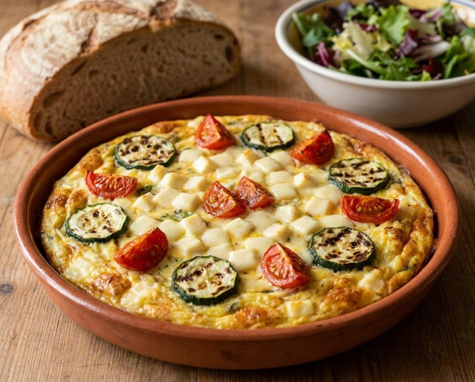 Frittata al forno tipo pizza