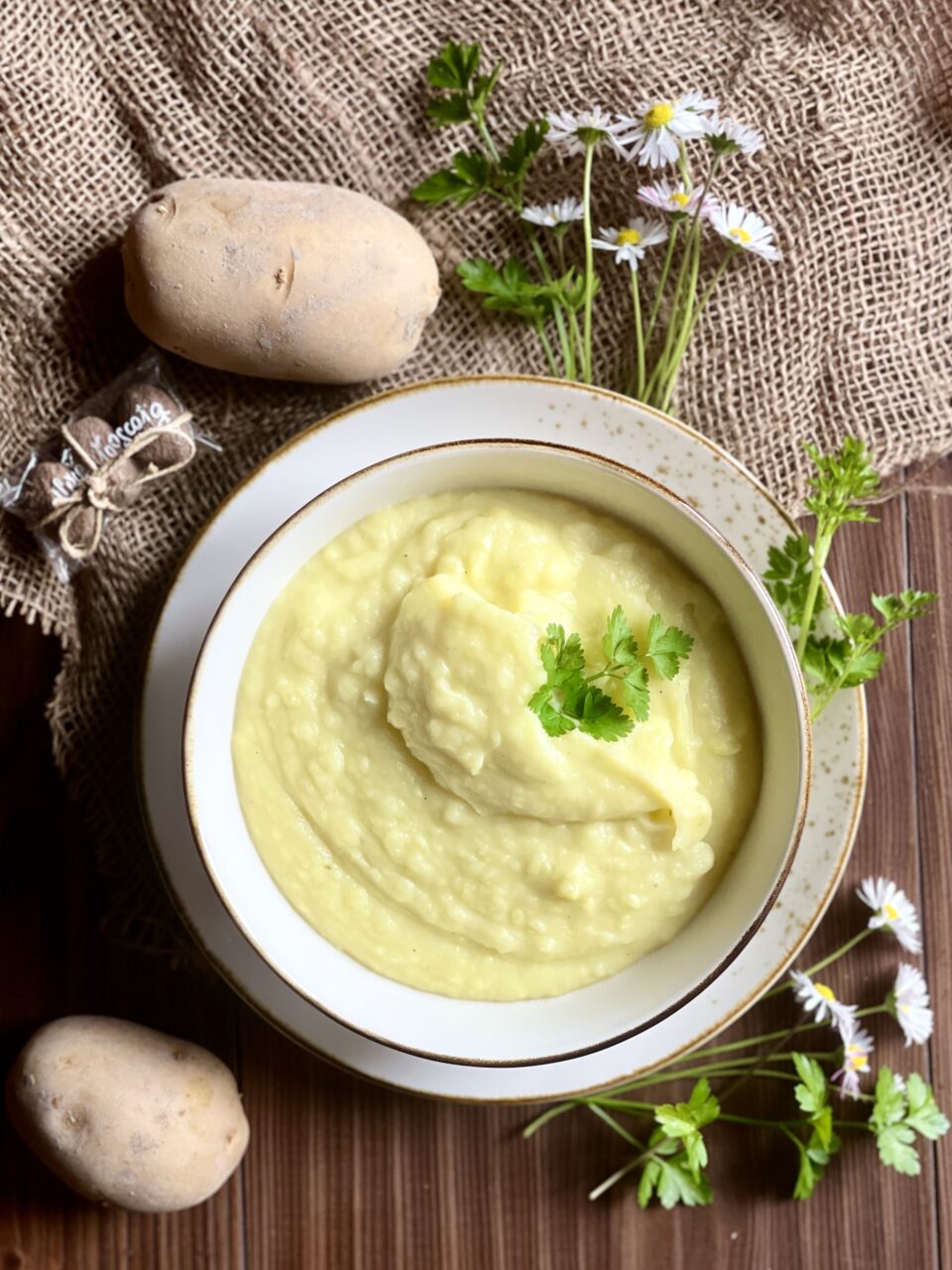 Purè di patate senza lattosio e glutinela ricetta della nonna