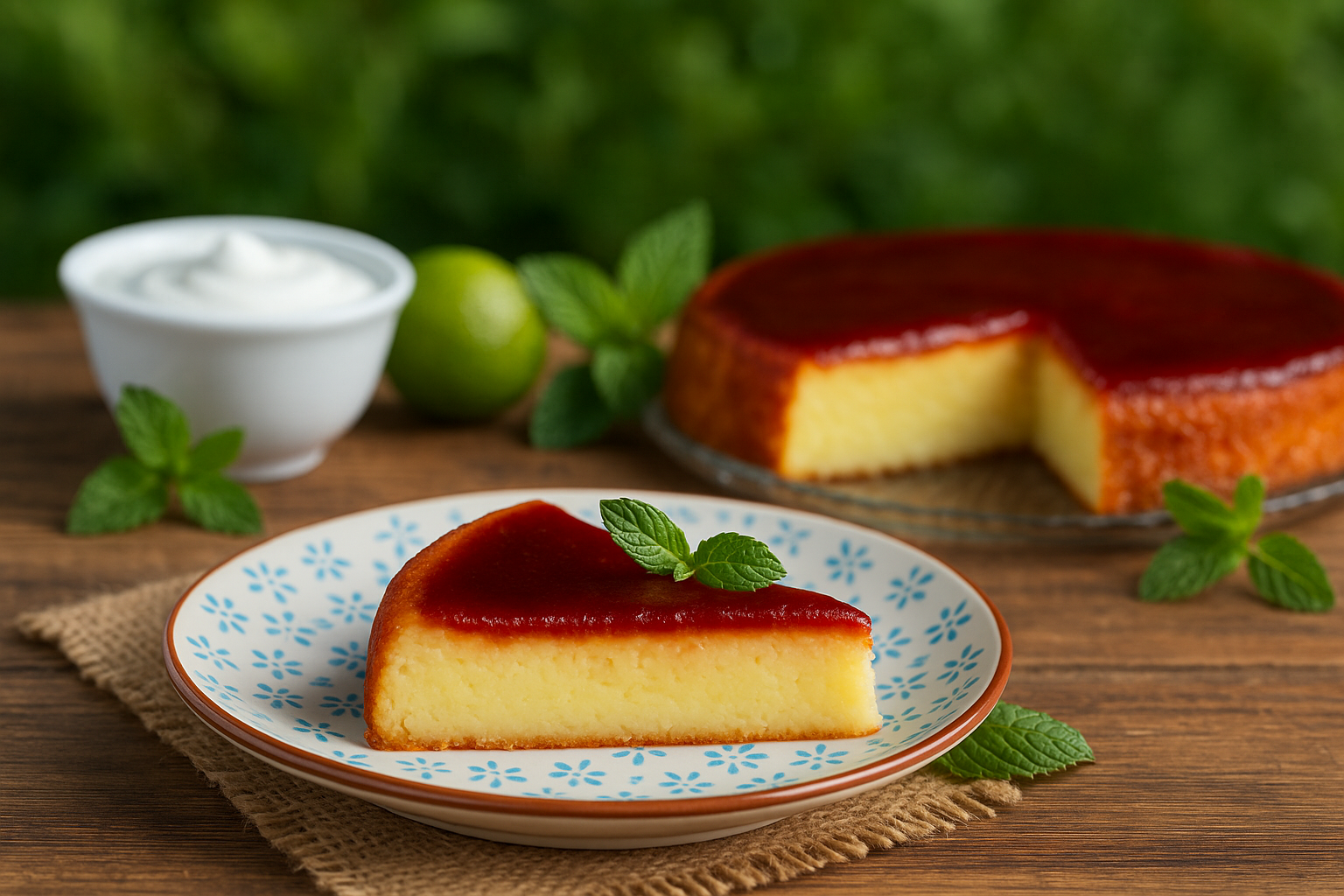 Torta allo yogurt senza farina e senza glutine, cremosa e facilissima