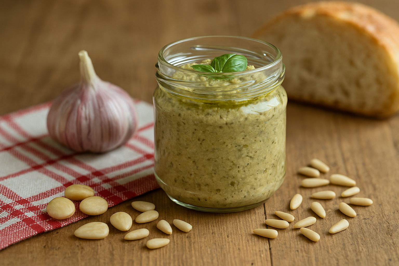 Pesto cremoso di melanzane