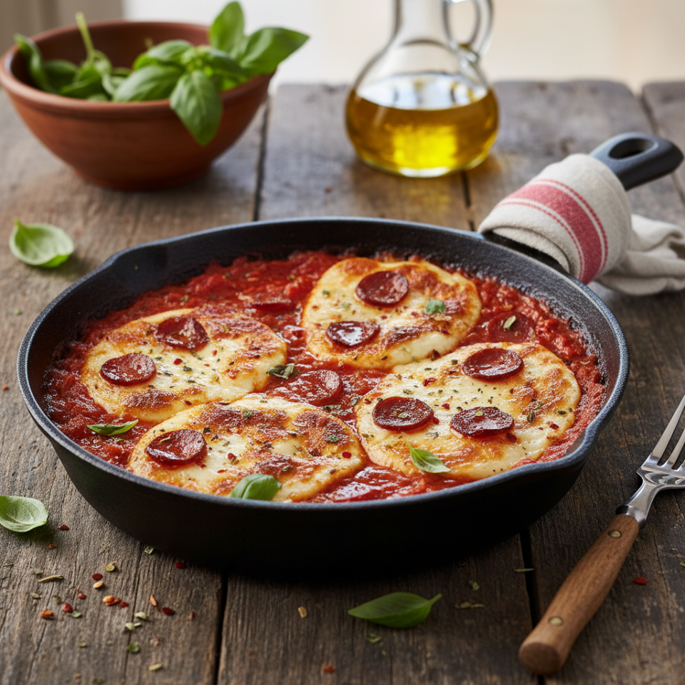 Scamorza affumicata alla pizzaiola