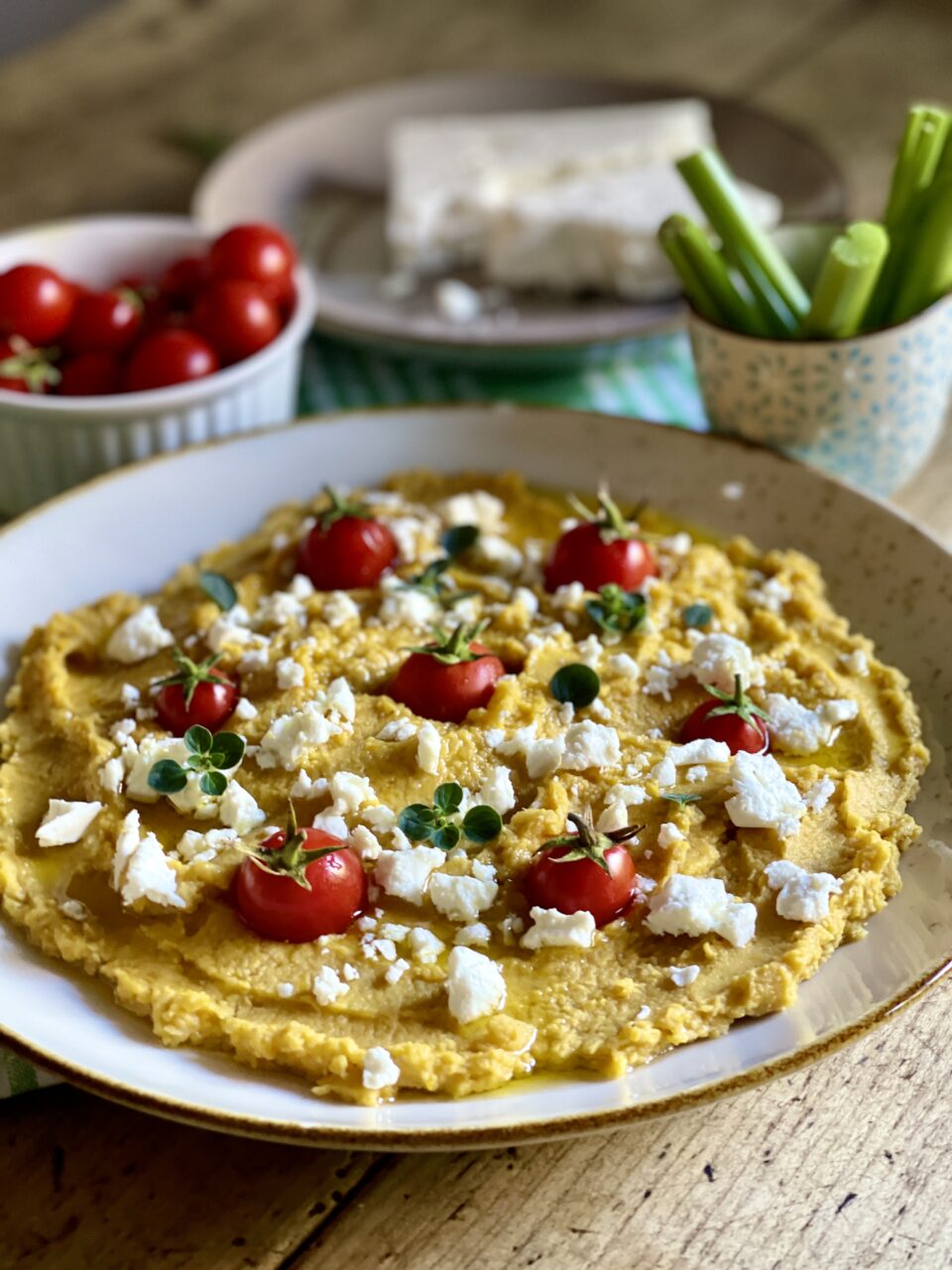 Crema di ceci e carote