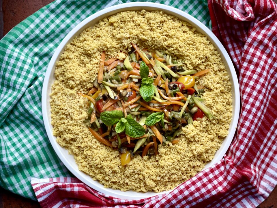 Couscous con verdure estive