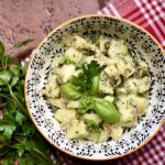 Insalata di patate con acciughe e capperi