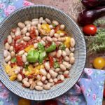 Insalata di fagioli borlotti freschi