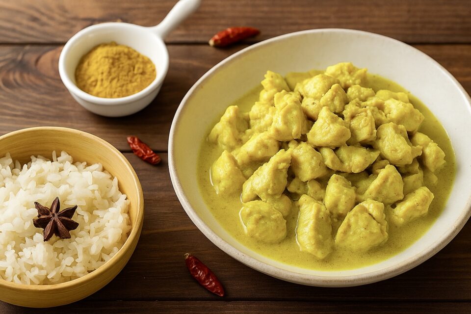 Pollo al curry con yogurt: saporito, leggero e pronto in 30 minuti!