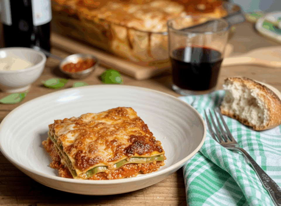 Lasagne alla bolognese