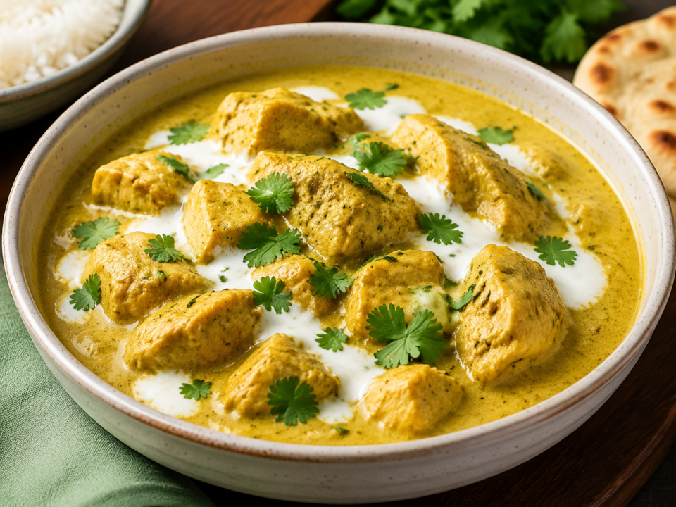 Pollo al curry con yogurt: saporito, leggero e pronto in 30 minuti!