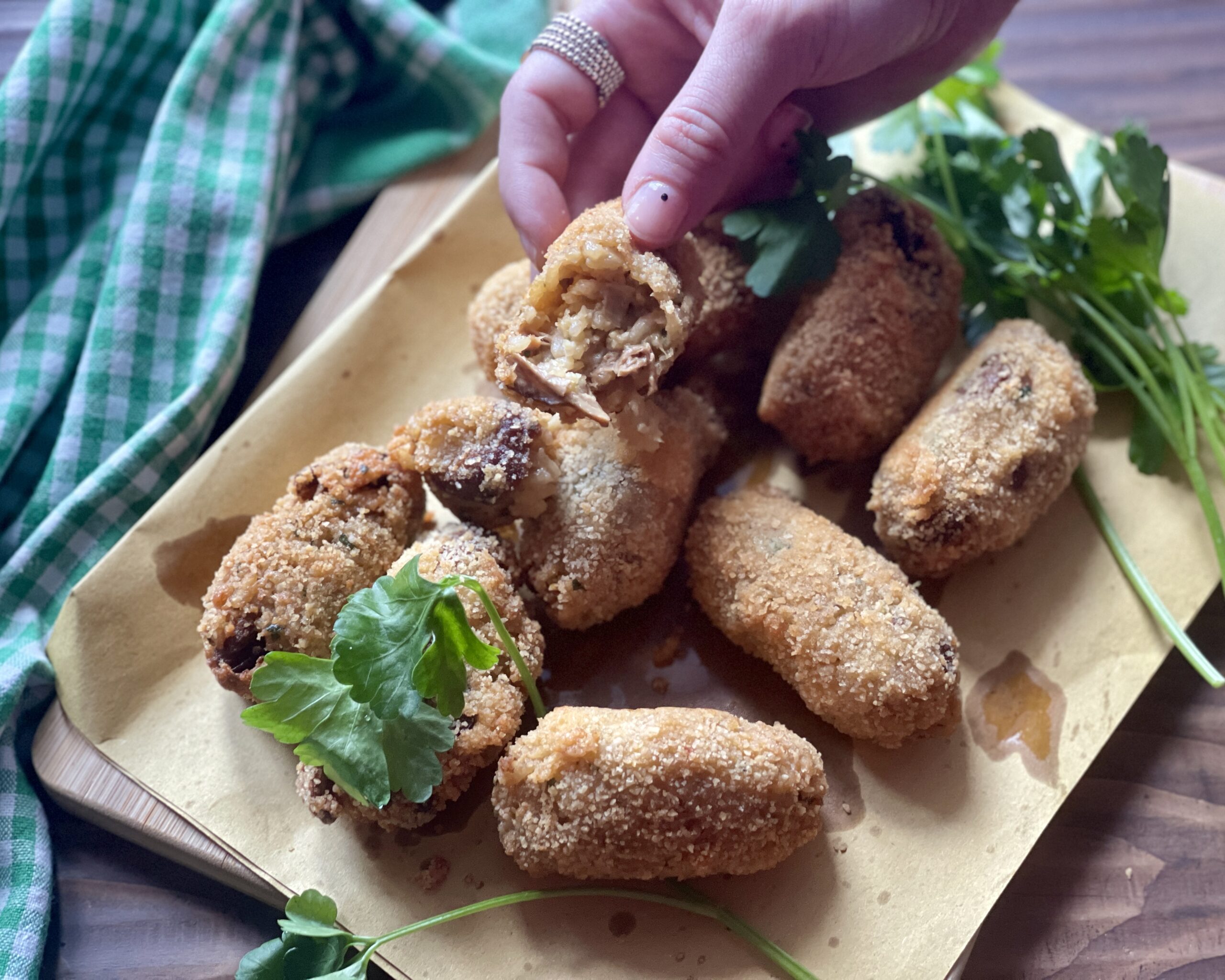 Vi è avanzato del risotto? A Genova ci prepariamo le granatine.