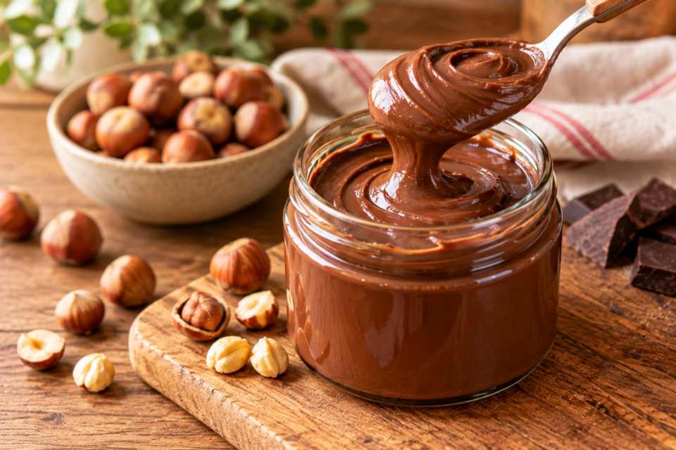 Crema di nocciole fatta in casa: facile, cremosa e golosa