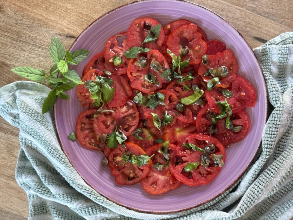 Carpaccio di pomodori