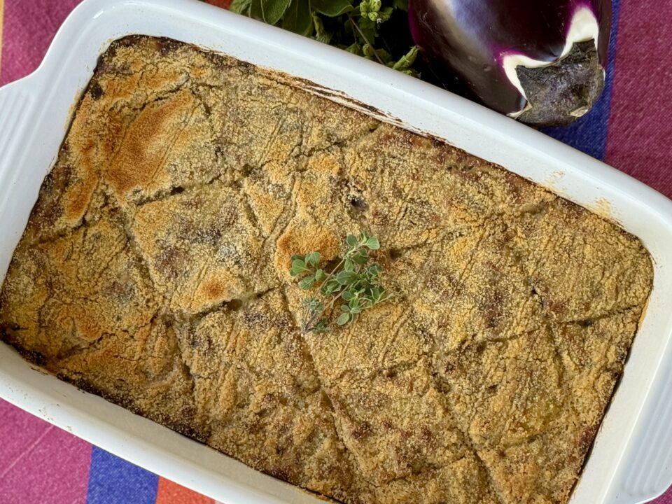 Polpettone di melanzane