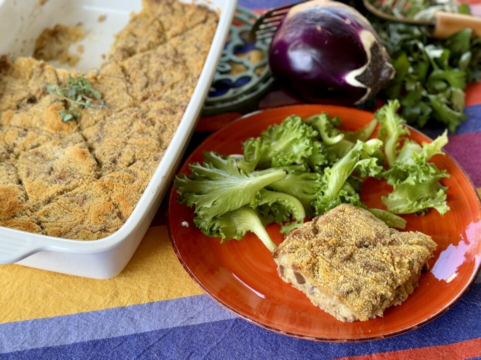 Polpettone di melanzane
