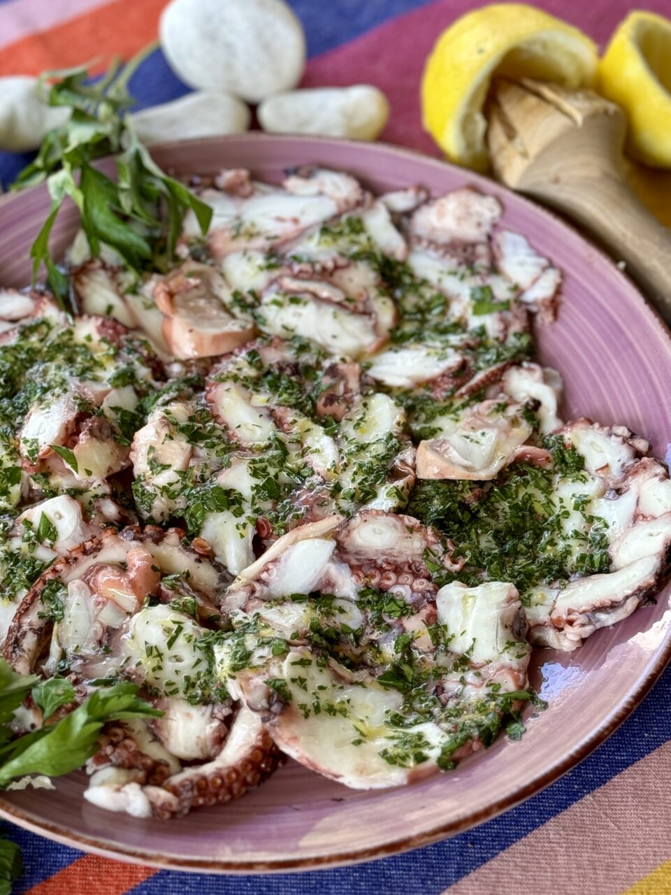 Carpaccio di polpo