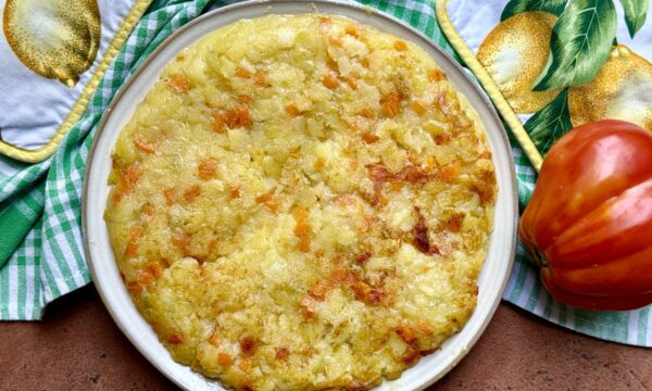 Frittata di patate senza uova