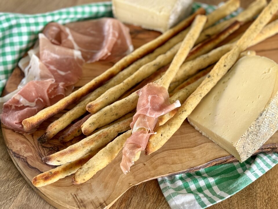 Grissini di patate alle erbe aromatiche