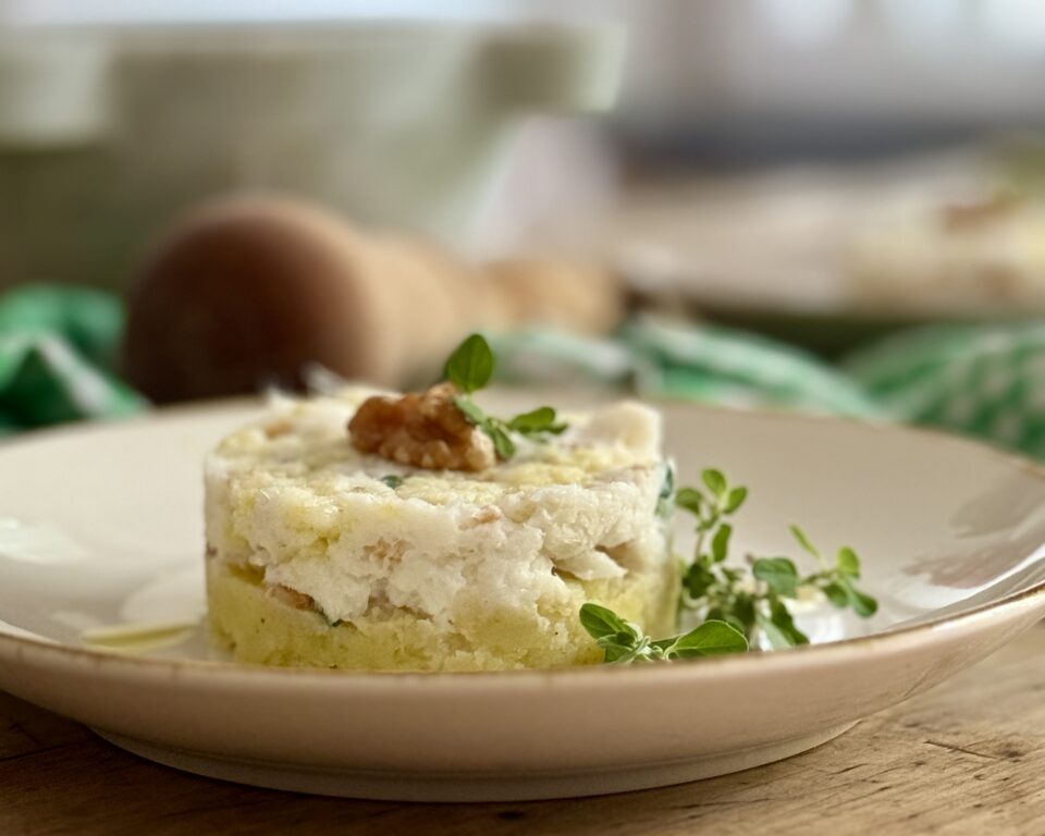 Baccalà alla campanassa, antica ricetta ligure