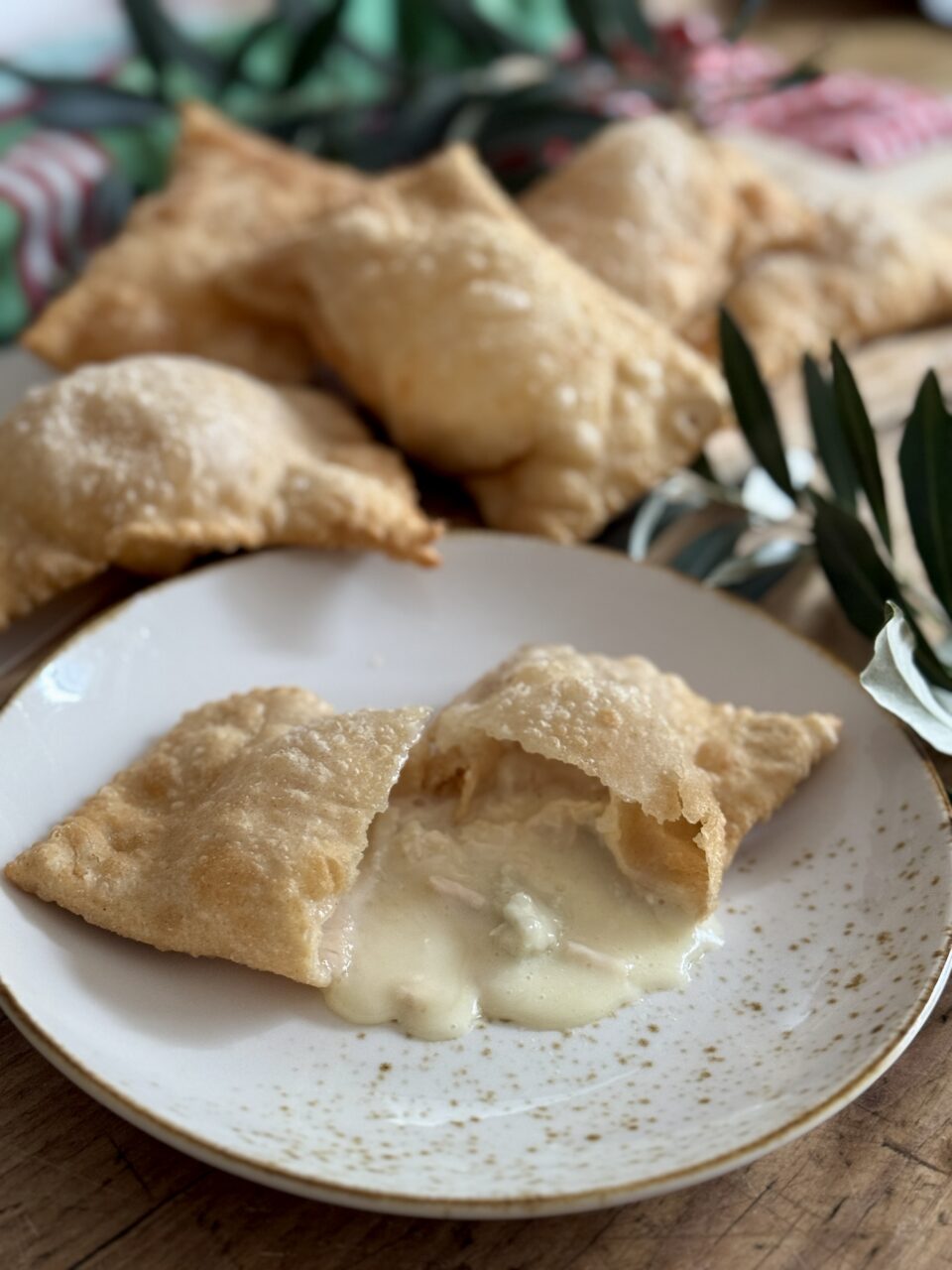 Focaccette al formaggio di Sori