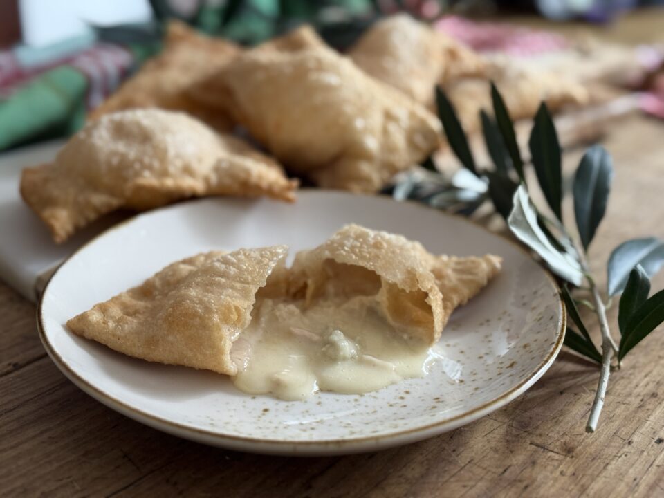 Focaccette al formaggio di Sori