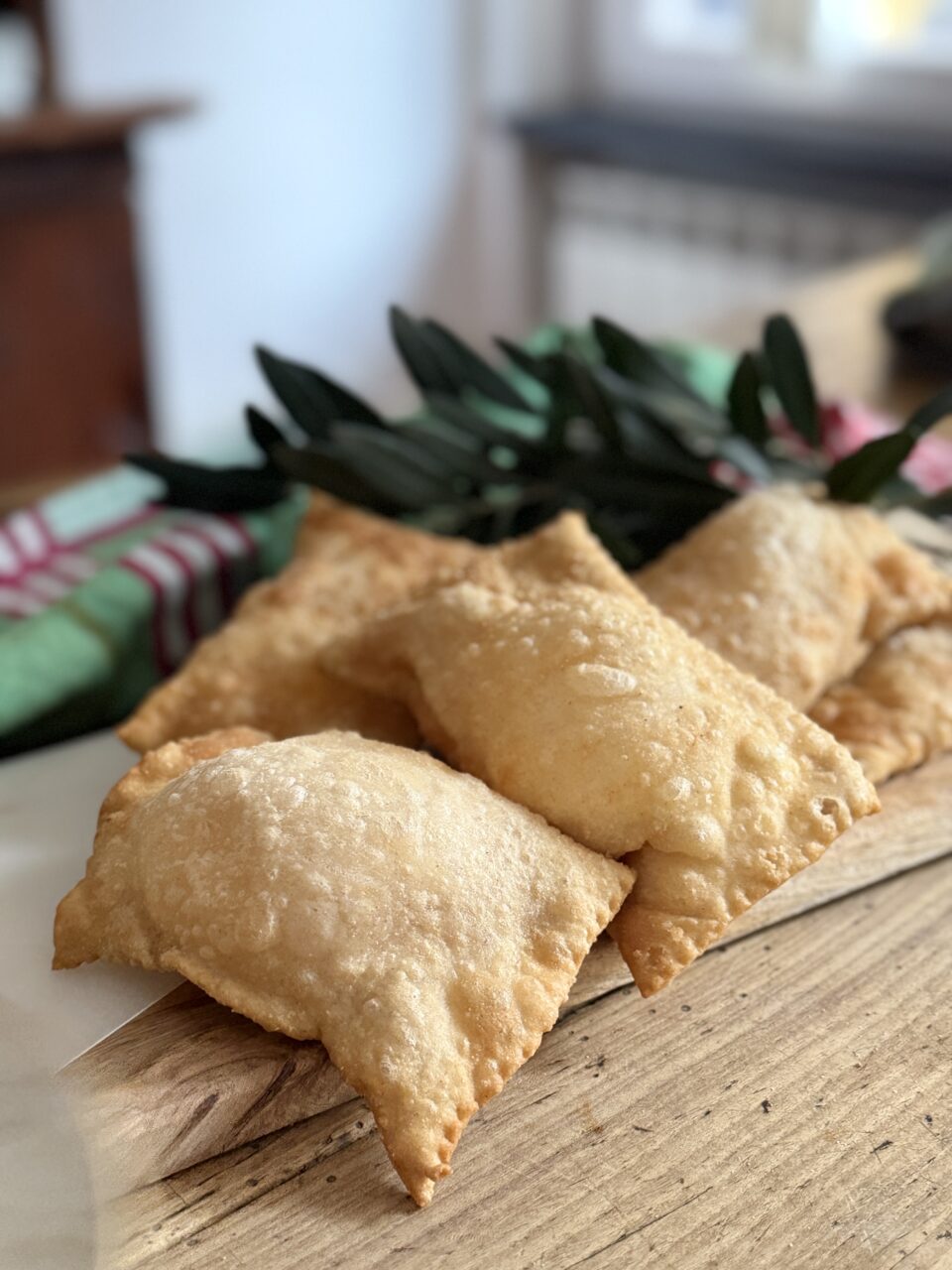Focaccette al formaggio di Sori