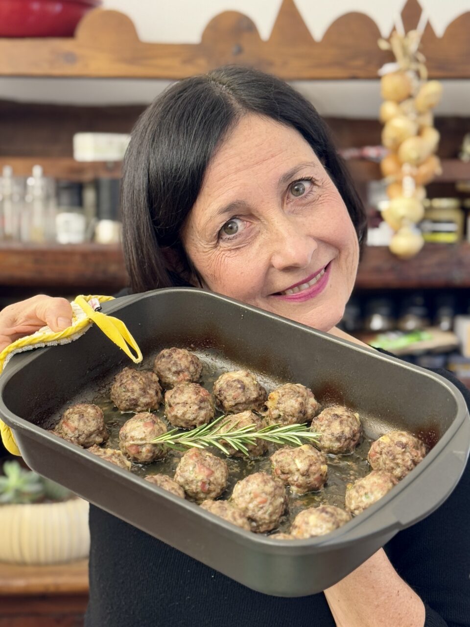 Polpette di cinghiale al forno