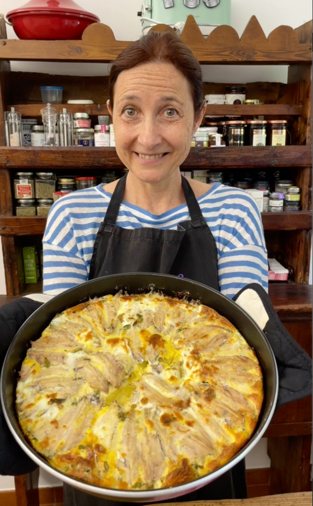 Tortino di acciughe e patate
