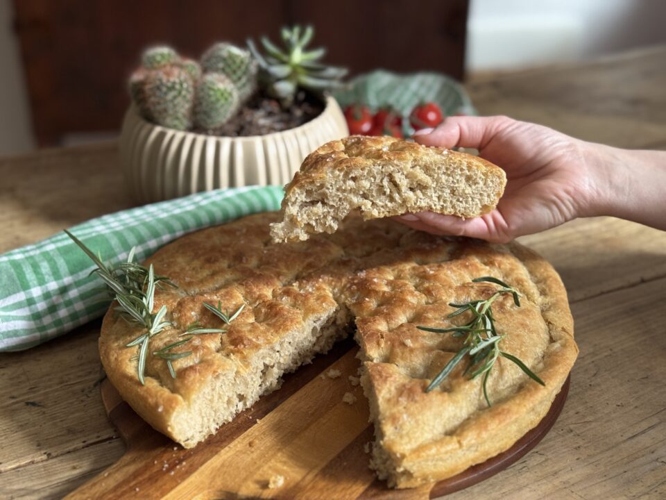 Focaccia di patate genovese (Fügassa co-e patatte)