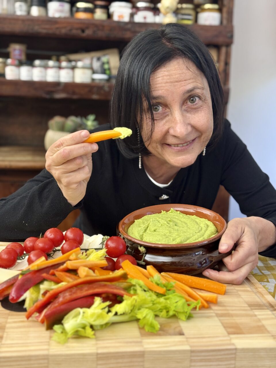 Hummus di piselli