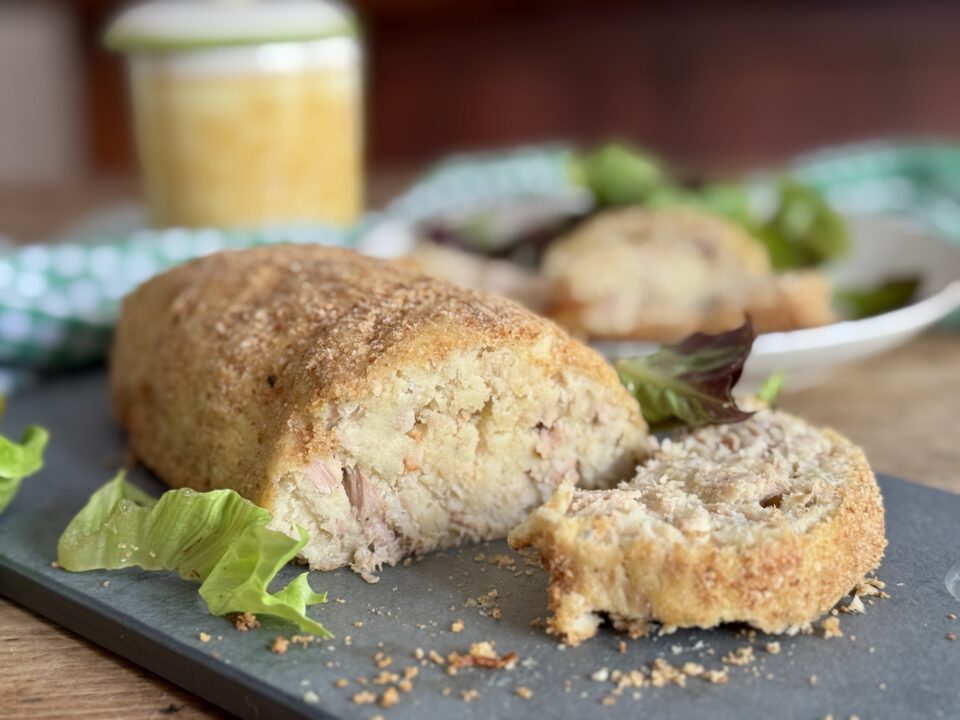 Polpettone di tonno e patate