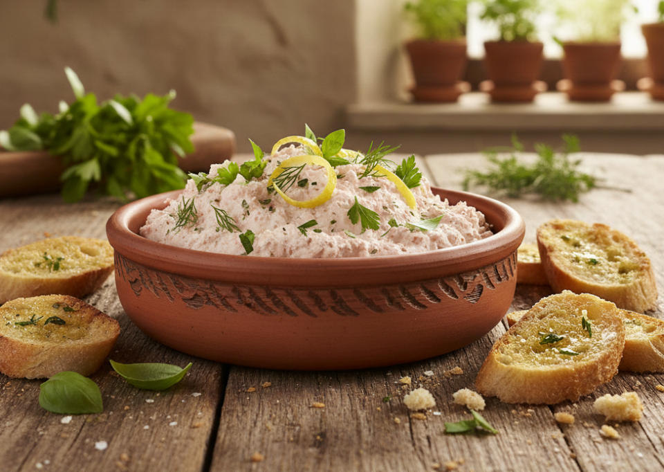 Mousse di tonno e ricotta con limone ed erbe aromatiche: antipasto fresco per l'estate