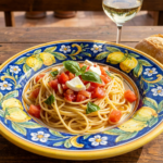 Pasta alla Checca: ricetta estiva fredda o tiepida con pomodori e formaggi