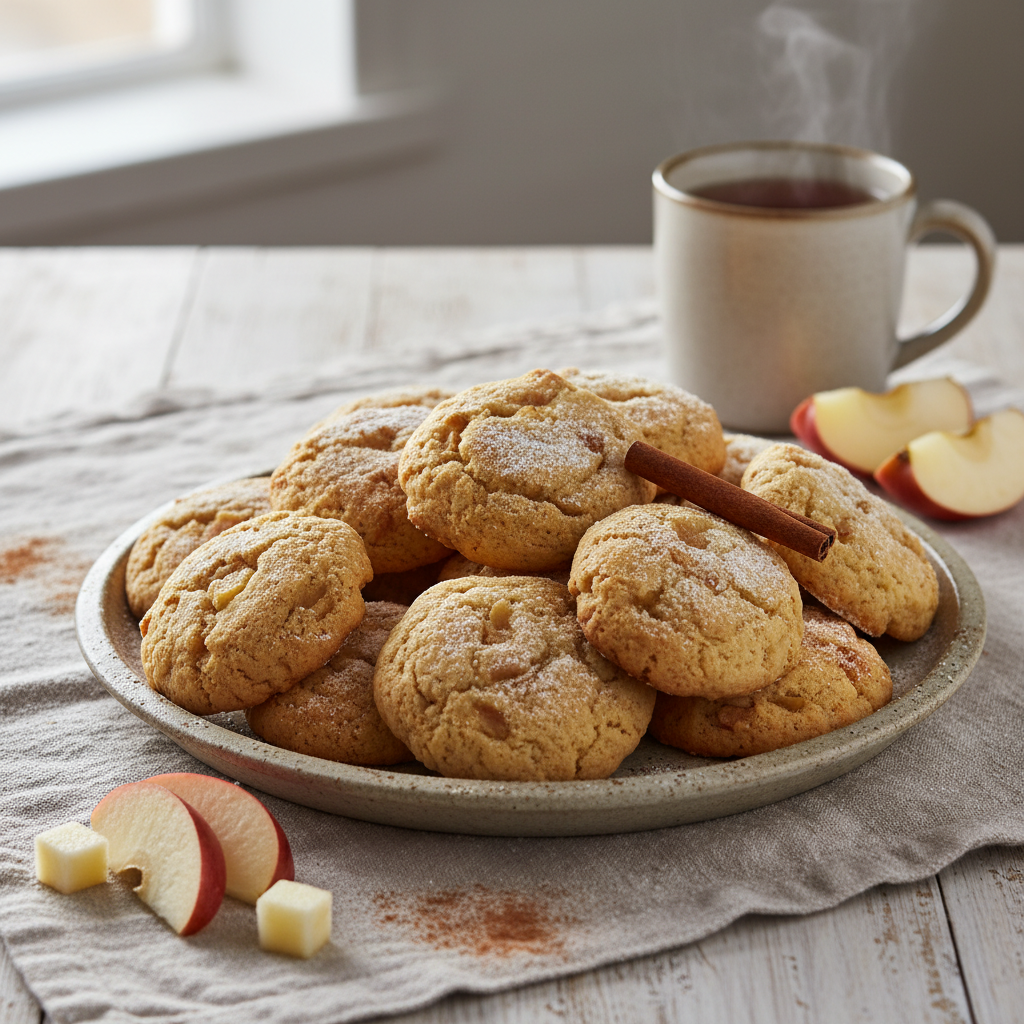 Biscotti morbidi alle mele, facili e veloci: profumati e irresistibili