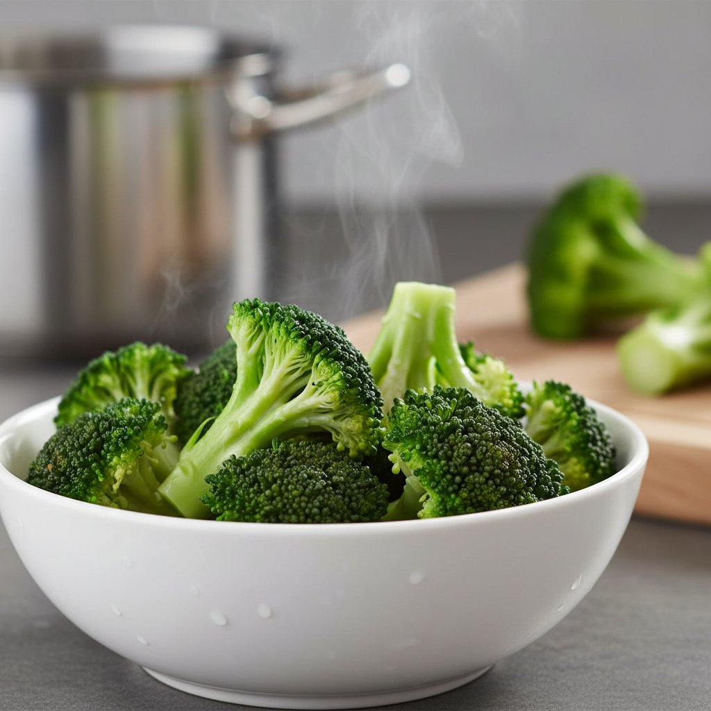 Broccoli cotti a vapore