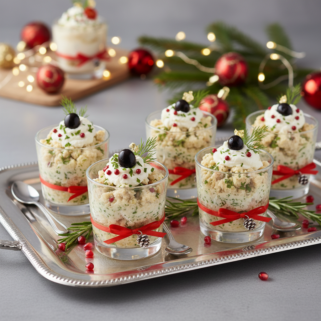 Brandacujùn nei bicchierini: antipasto natalizio elegante e facilissimo