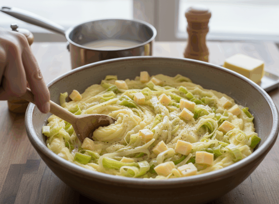 Impasto del gateau di patate