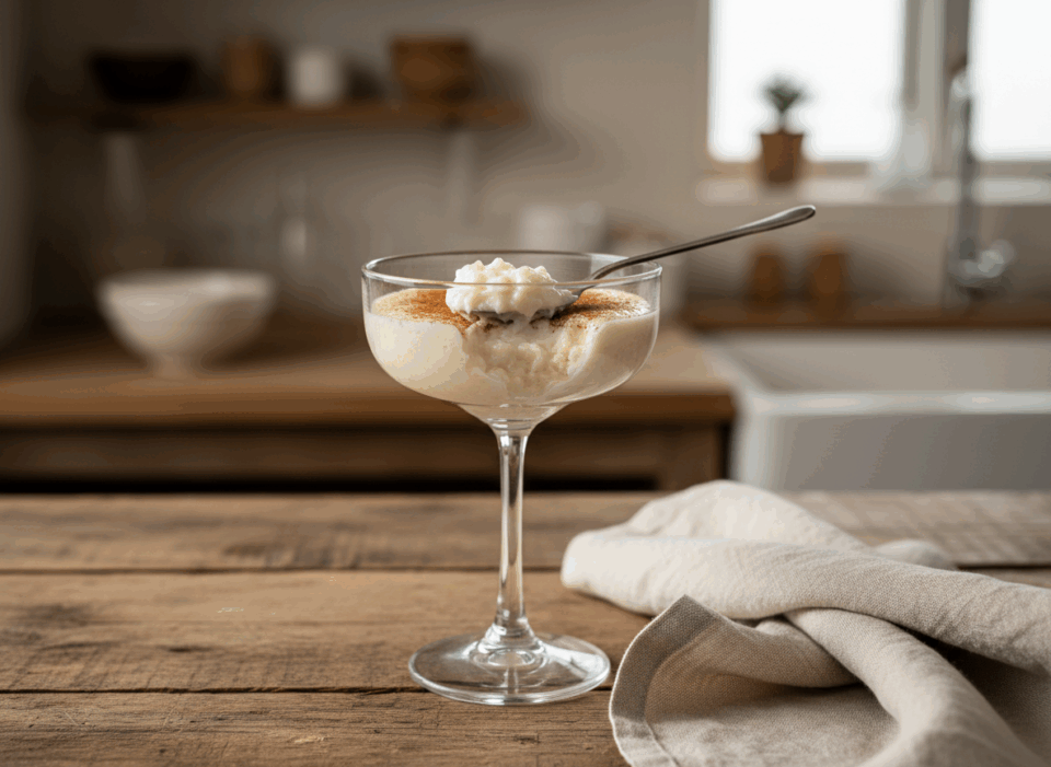 Budino di riso albanese (Syltjash): semplice, cremoso e profumato alla cannella