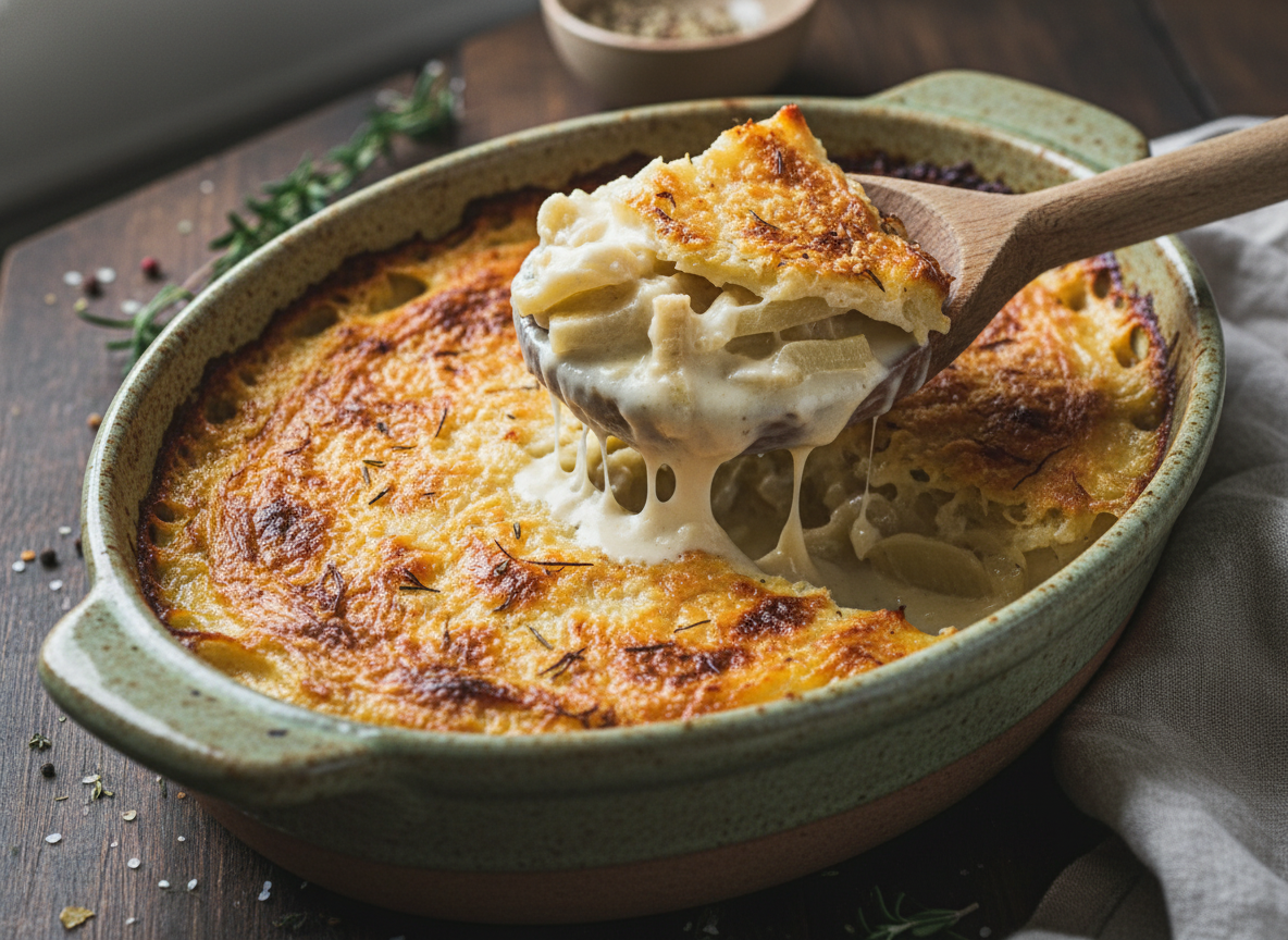 Finocchi gratinati con besciamella: morbidi, cremosi e irresistibili