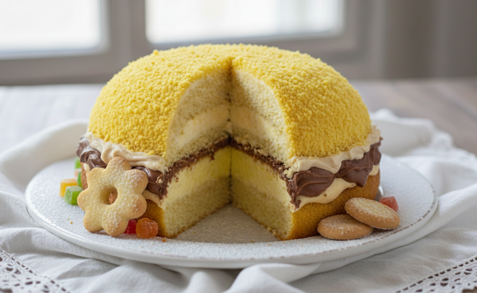 Sacripantina genovese: la torta ligure a cupola soffice e sorprendente che pochi conoscono