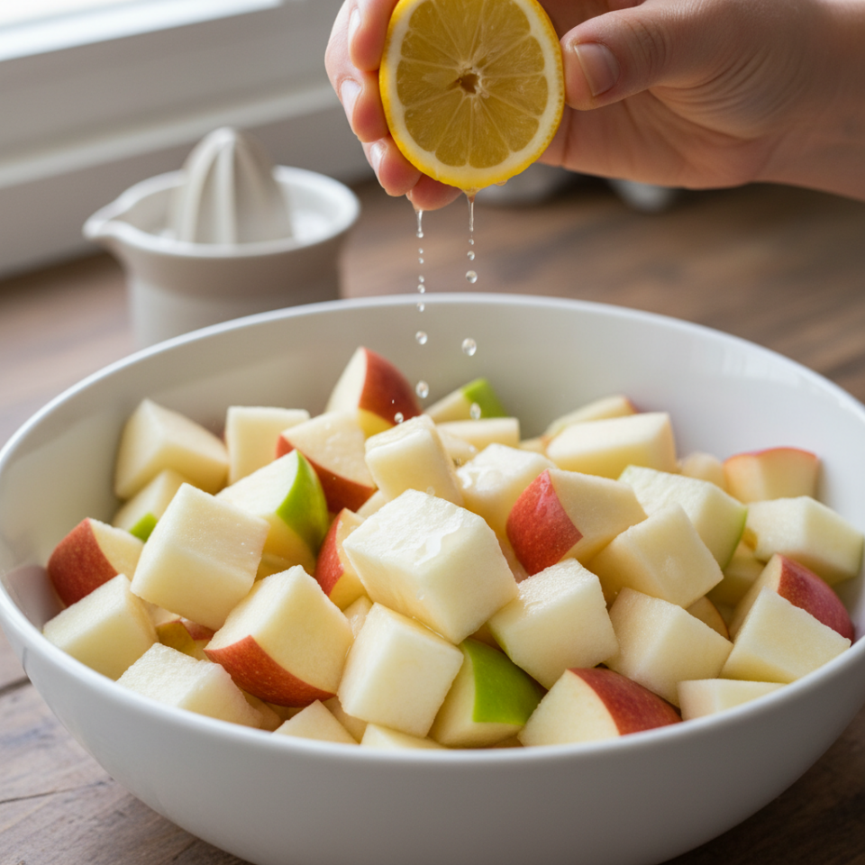 🍏 Perché le mele anneriscono senza limone?