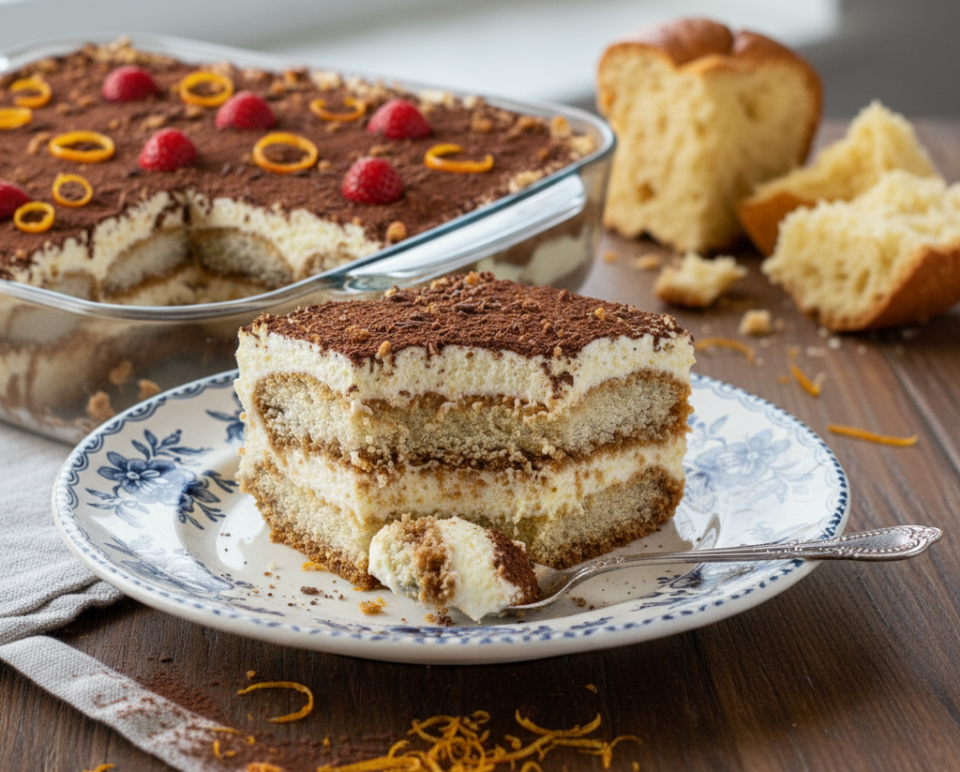 Tiramisù con la colomba avanzata: dolce facile e veloce dopo Pasqua