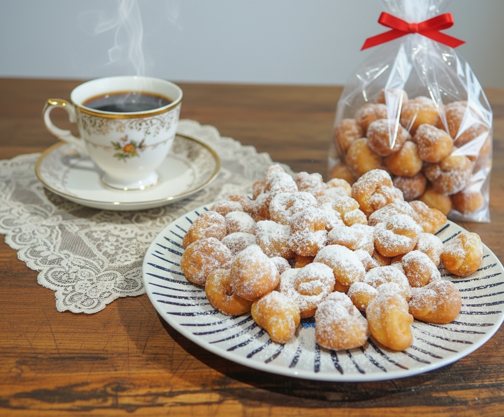 Crustoli di Bajardo: dolci fritti croccanti e irresistibili come una volta