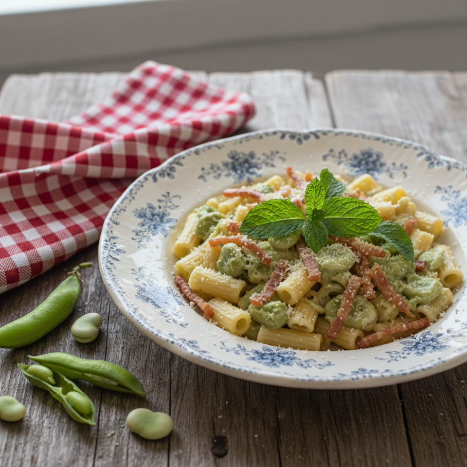 Con aggiunta di menta per profumare