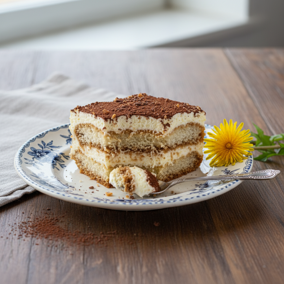 Tiramisù con la colomba