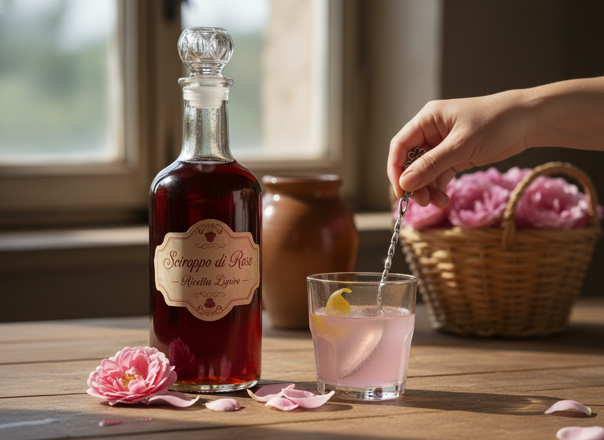 Sciroppo di rose fatto in casa