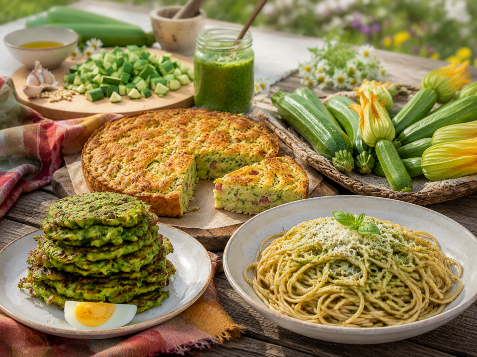5 ricette con le zucchine facili, veloci e troppo buone ✨